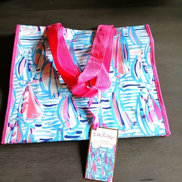 Lilly Pultzier Market Tote Nwt - Picture 1 of 1